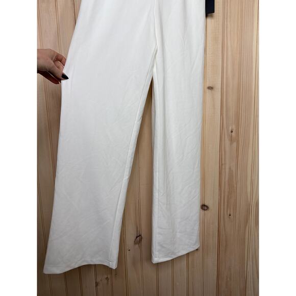NWT Lulus Memorable Occasion White Beaded Sequin Wide-Leg Jumpsuit Glam Bling S - Picture 10 of 10